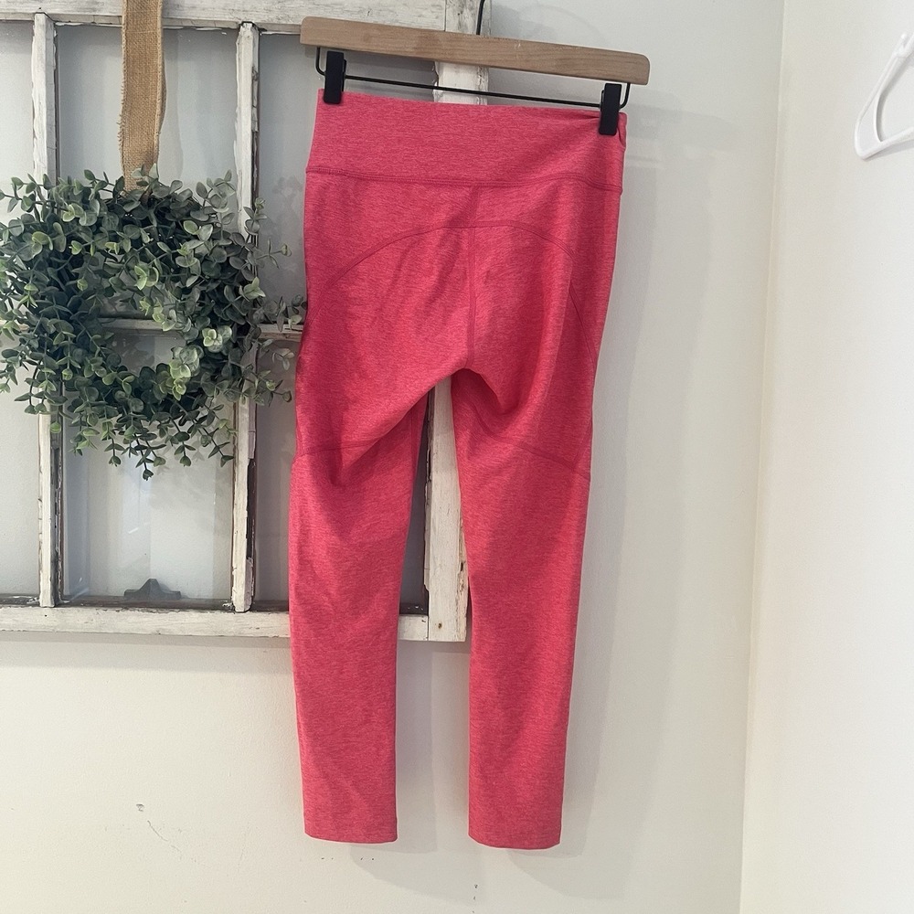 Outdoor Voices Colorblock Green Solid Pink Set Of Two Leggings Size Small - Picture 7 of 7